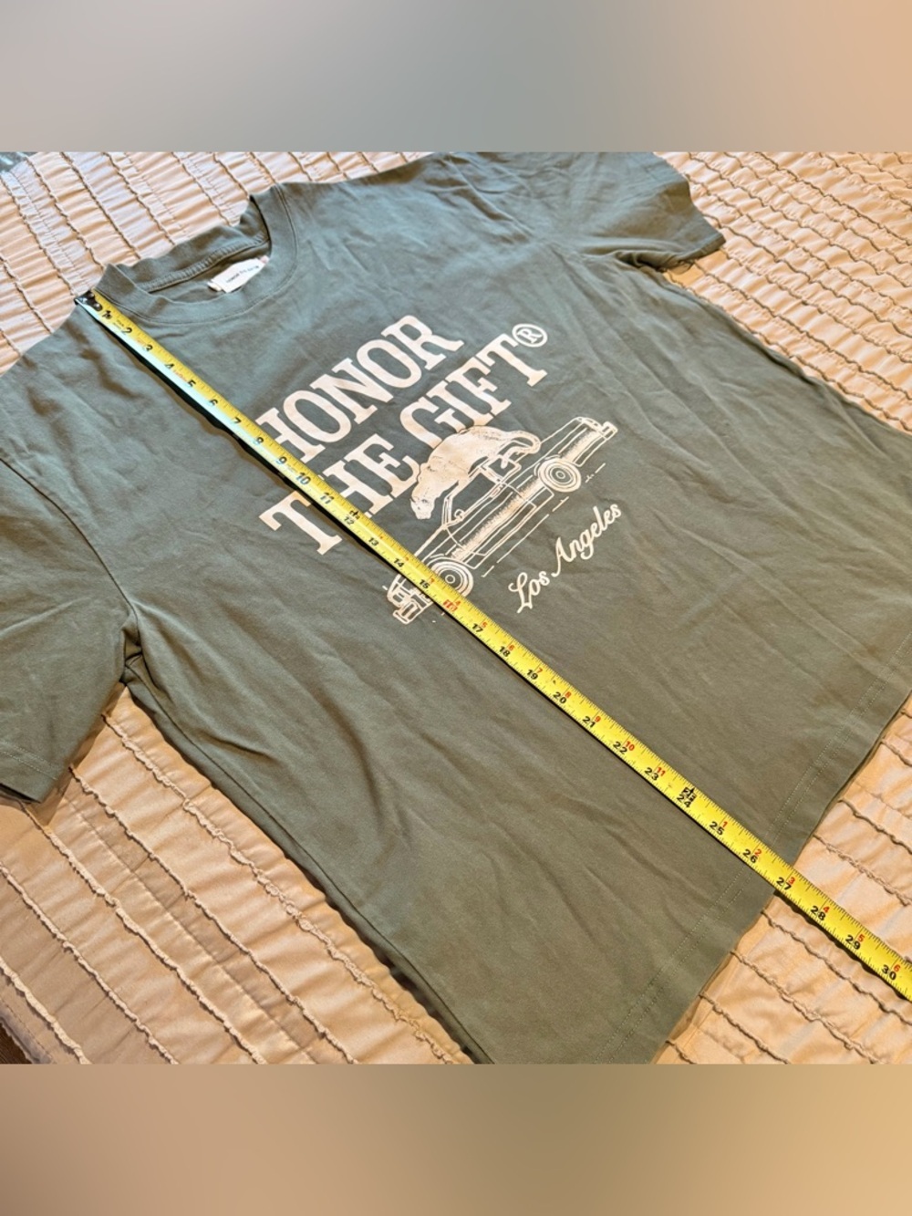 Honor The Gift HTG Men’s Pack Short Sleeve Tee Olive Green Large L Los Angeles - Picture 8 of 8